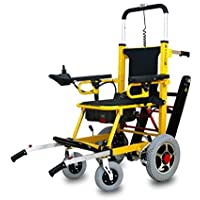 Fabio - Silla de ruedas con salvaescaleras- para personas mayores- para casas y escaleras estrechas